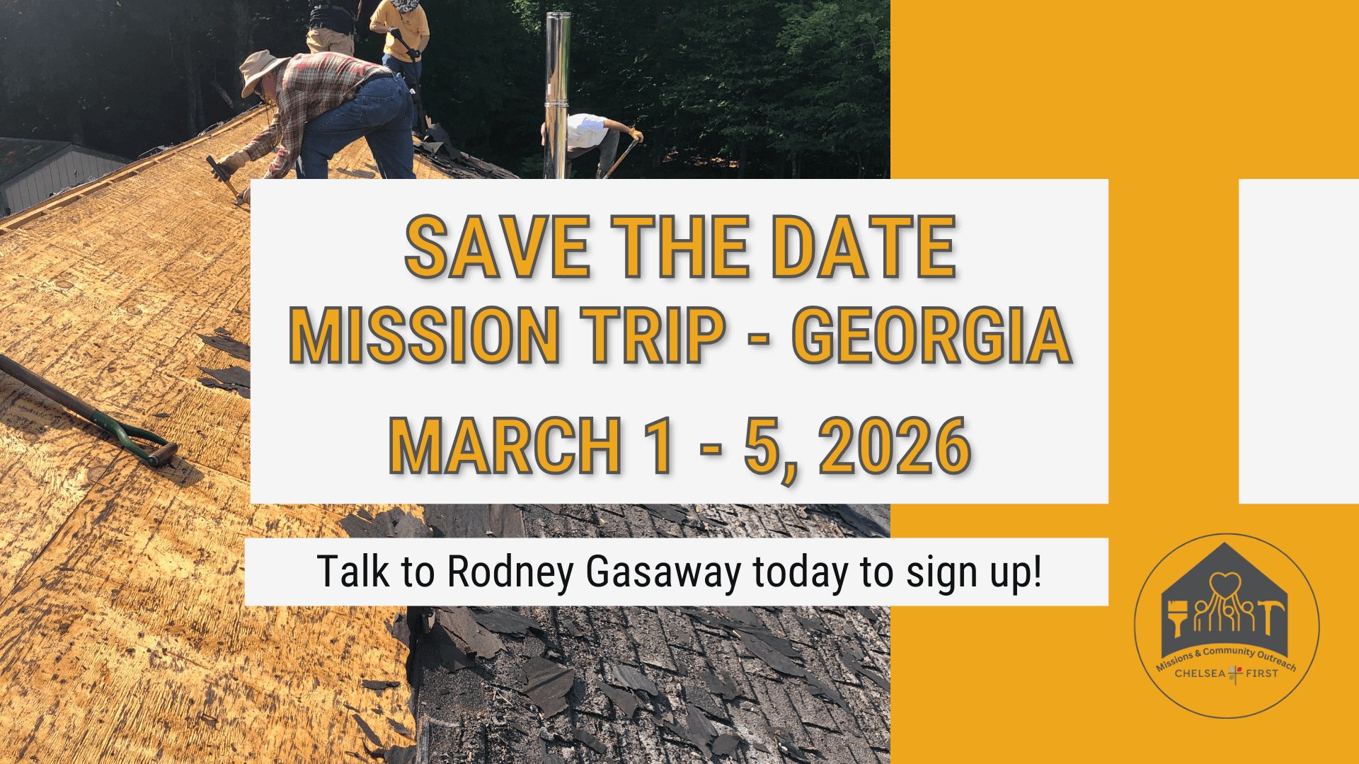 Mission Trip Opportunity